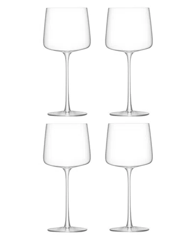 Lsa International Metropolitan Wine Glass 14oz Clear X 4 In No Color