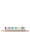 Lsa International Paddle Grand Shot Set Oak Paddle, 3.5oz In Assorted Color Glass And Ash Paddle