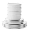 Lsa International Porcelain Collective Dinnerware Set In White