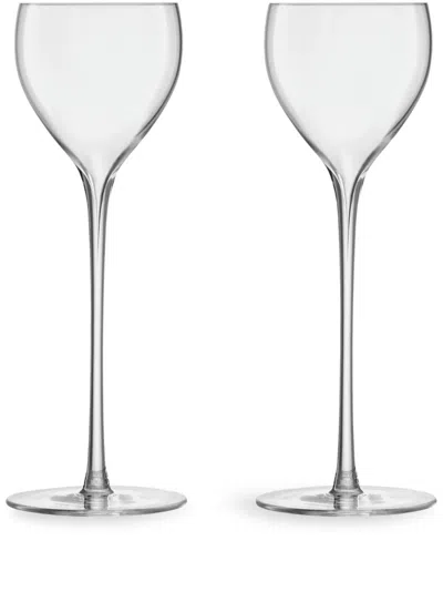 Lsa International Savoy Liqueur Glass Set In Clear