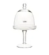 Lsa International Serving Stand With Dome In Clear