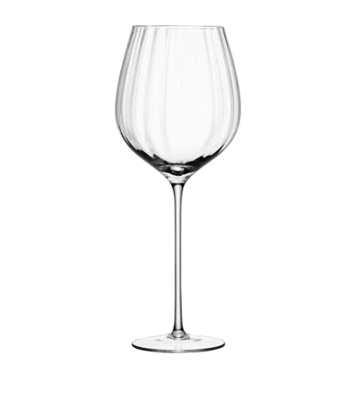 Lsa International Set Of 2 Aurelia Red Wine Glasses In Clear