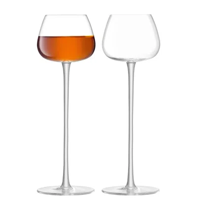 Lsa International Set Of 2 Bar Culture Liqueur Glasses In Transparent