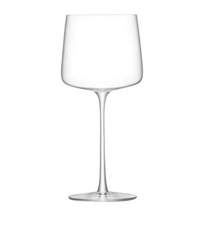 Lsa International Set Of 4 Metropolitan Red Wine Glasses In Clear