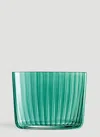 Lsa International Set Of Four Gems Tealight Holders In Green