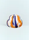 Lsa International Folk Glass Vase (19cm X 25.4cm) In Multicolour