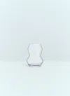 Lsa International Small Sculpt Vase In Clear