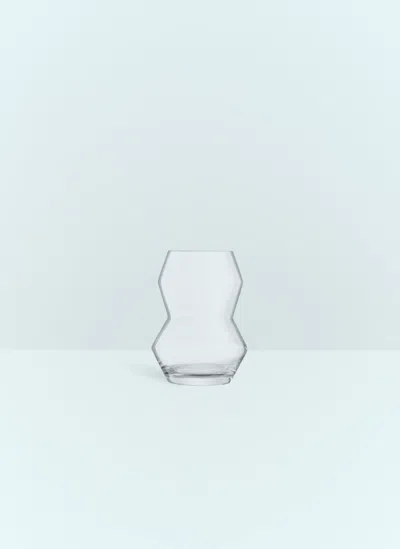 Lsa International Small Sculpt Vase In Clear