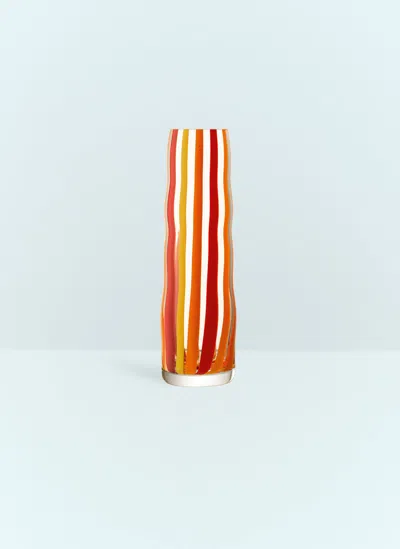 Lsa International Tall Folk Vase In Multicolour