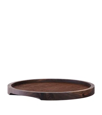 Lsa International Walnut City Serving Tray In Brown