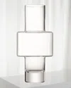 Lsa Metropole Vilnius Vase In Clear
