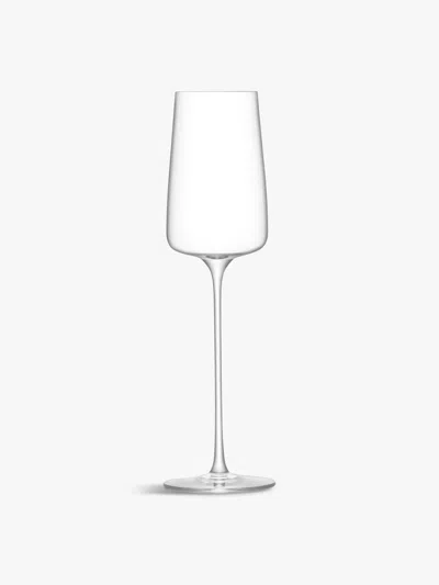 Lsa Metropolitan Champagne Flute (set Of 4) In Clear
