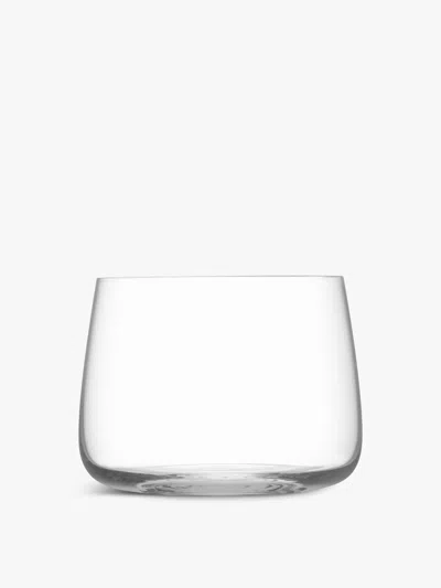 Lsa Metropolitan Stemless Glass (set Of 4) In Clear