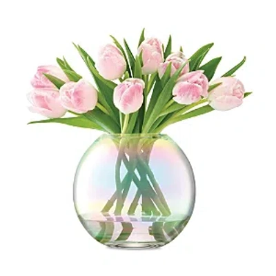 Lsa Mother Of Pearl Look Vase, Medium