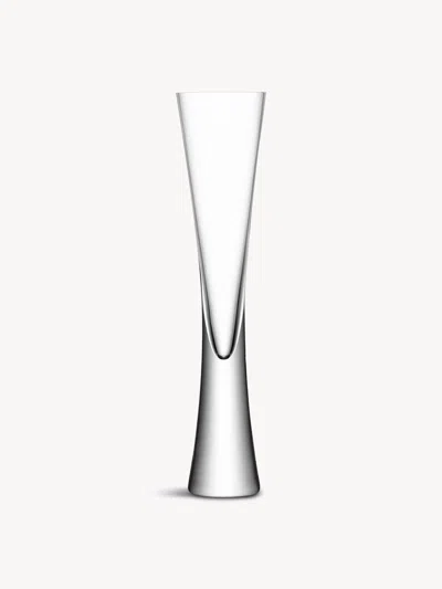 Lsa Moya Champagne Flute (set Of 2) In Clear