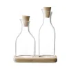 Lsa Oil & Vinegar Serving Set In Clear