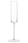 Lsa Otis Set Of 2 Champagne Flutes In Transparent