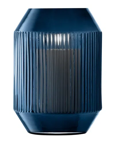 Lsa Rotunda 10.25" Vase In Blue