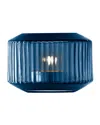 Lsa Rotunda Tealight Candleholder In Blue