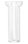 Lsa Stripe 12.5-inch Vase In Transparent