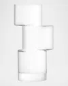 Lsa Tier Vase In Transparent