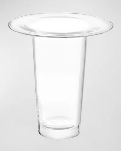 Lsa Victoria 10.25" Vase/lantern, Clear In Blue