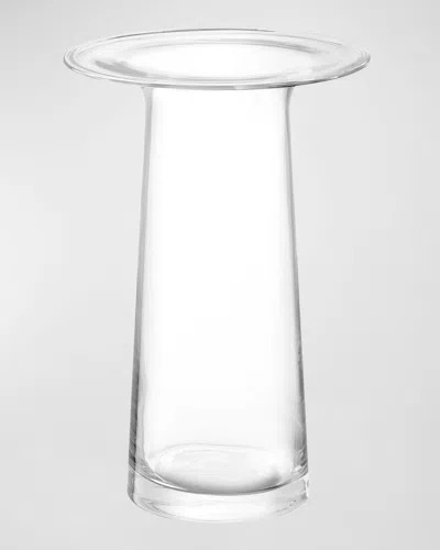 Lsa Victoria 14.25" Vase, Clear In Transparent