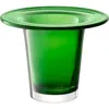 Lsa Victoria Glass Vase/lantern In Green