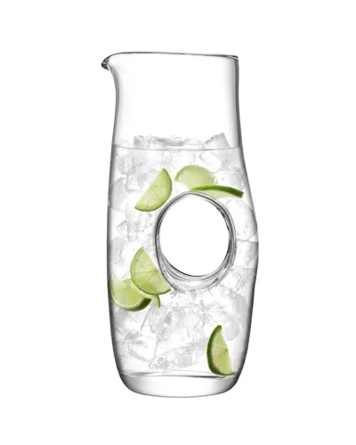 Lsa Void Glass Jug In Clear
