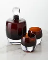 Lsa Whiskey Club Whiskey Set In Brown