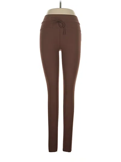 Pre-owned L*space Active Pants In Brown