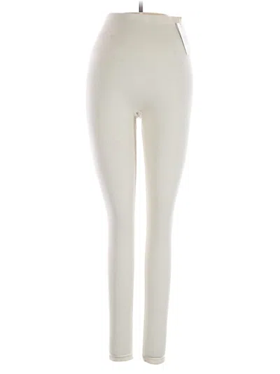Pre-owned L*space Active Pants In Ivory