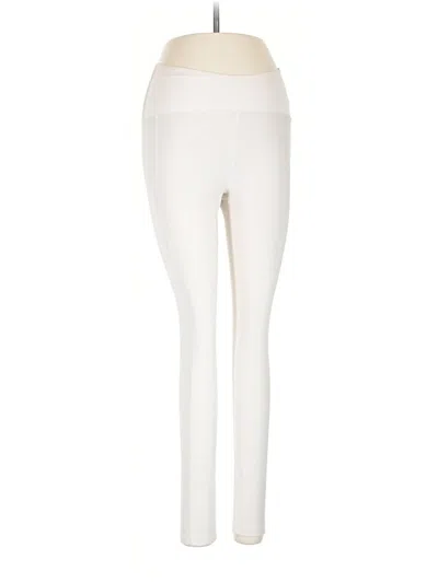 Pre-owned L*space Active Pants In Ivory