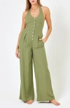 L*space Lspace Alena Cover-up Jumpsuit In Fairway