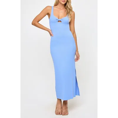 L*space Lspace Alexis Cover-up Midi Dress In Peri Blue