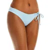 L*space Amal Bottom Classic Womens Metallic Hipster Swim Bottom Separates In Blue