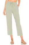 L*space Andres Crop Pant In Reef Green In Green