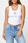 L*space Lspace Ash Cover-up Tank In White