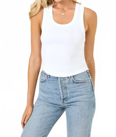 L*space Ash Tank Top In White