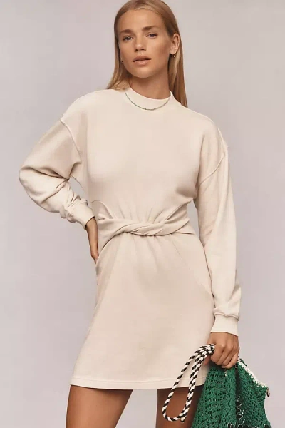 L*space Asher Long-sleeve Mini Dress In White