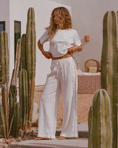 L*space At Your Leisure Pant In White