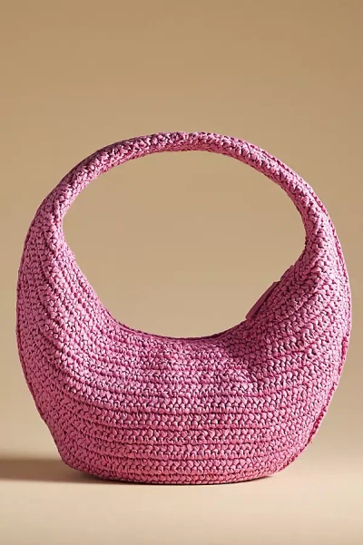 L*space Aya Straw Bag In Pink