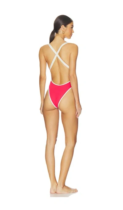 L*space Baewatch One Piece In White