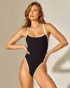 L*space Baewatch One Piece Swimsuit In Black