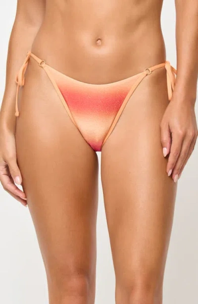 L*space Lspace Banning Side Tie Bikini Bottoms In Multi