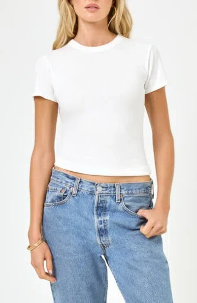 L*space Lspace Be My Baby T-shirt In White
