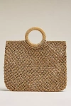 L*space Bella Raffia Tote Bag In Sand