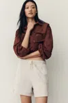 L*space Bennett Shorts In Brown