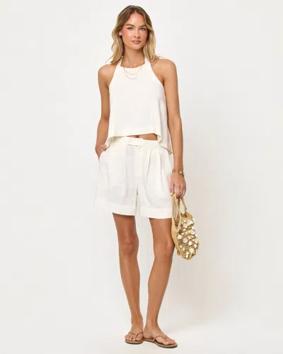 L*space Billie Shorts In White