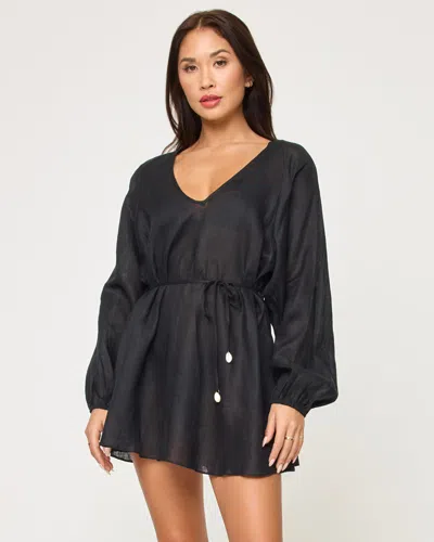 L*space Boat Trip Tunic In Black